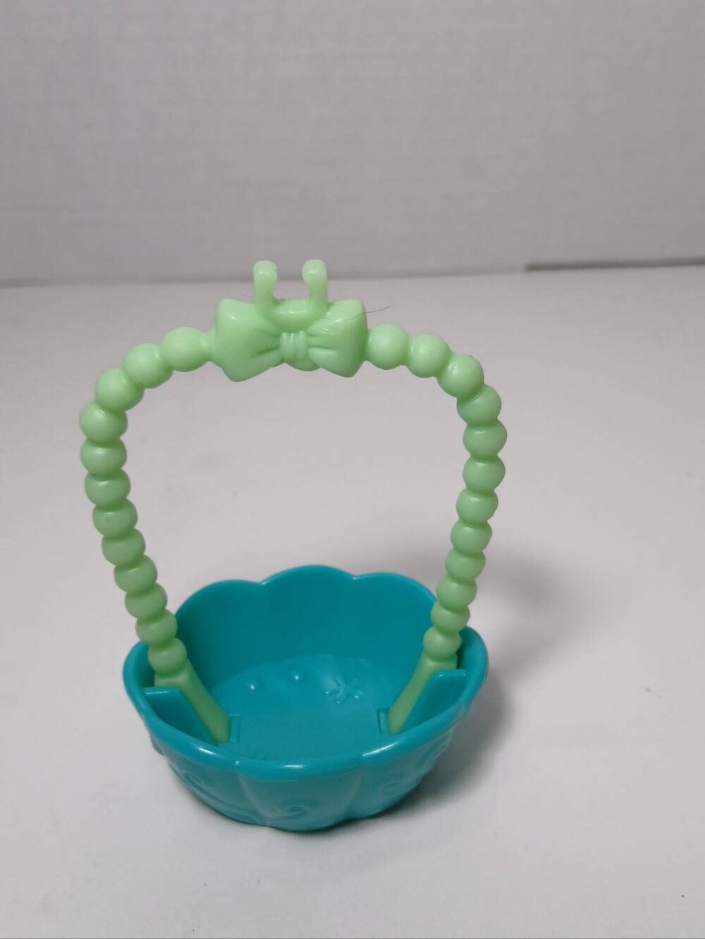 Littlest Pet Shop Round & Round Pet Town Replacement Swing Basket Blue Green